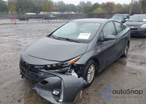 2017 Toyota Prius Prime Advanced z USA, uszkodzony, nr VIN JTDKARFP2H3032165